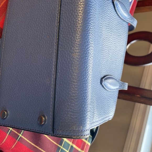 Kate Spade Purse Blue Handbag Satchel - Picture 6 of 7